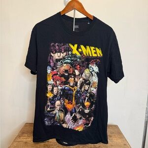 Marvel Comics Jim Lee 90's X-Men Mutant Team Up Wolverine Rogue T-Shirt Men L